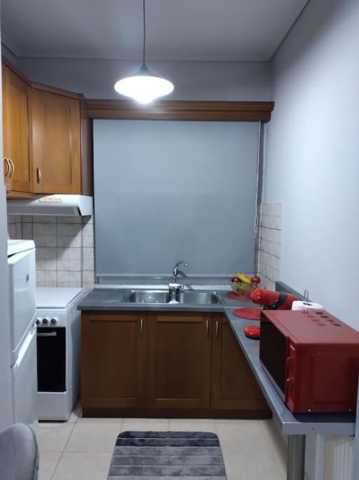 Χαίρε, Ξεΐνε, Παρ' Αμμι Φιλησεαι Appartement Tríkala Buitenkant foto